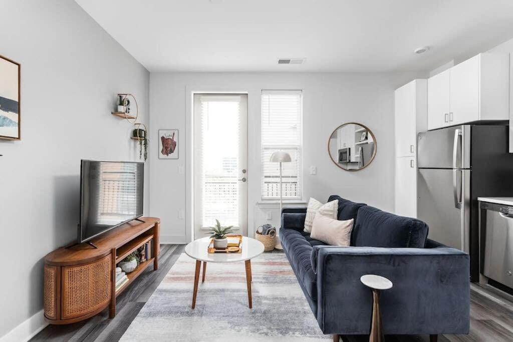 Mid-Century Modern Studio Cozysuites Downtown Indianapolis Esterno foto