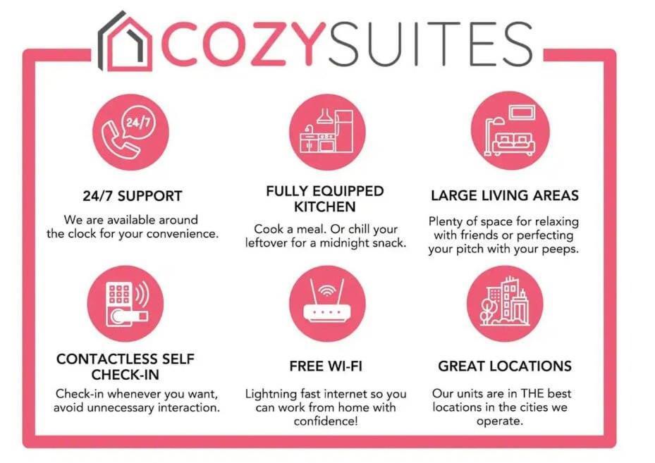Mid-Century Modern Studio Cozysuites Downtown Indianapolis Esterno foto